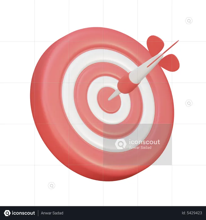 Target  3D Icon