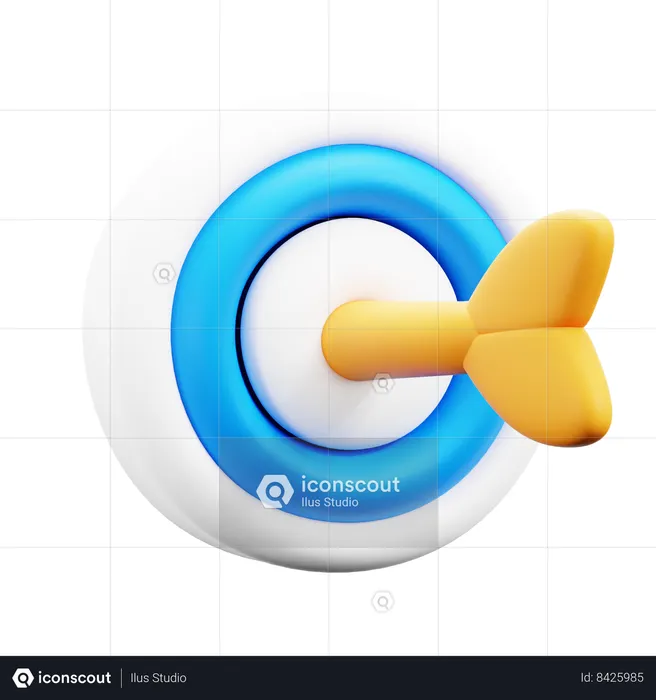 Target  3D Icon