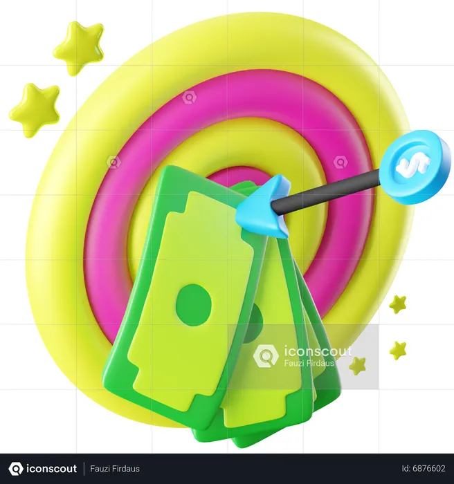 Target  3D Icon