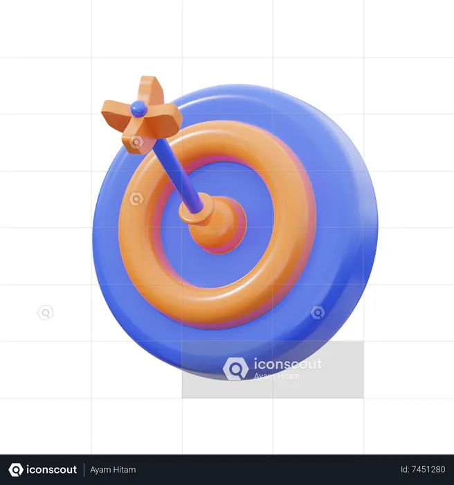 Target  3D Icon