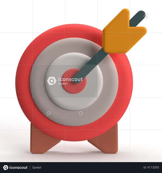 Target  3D Icon