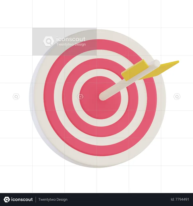 Target  3D Icon