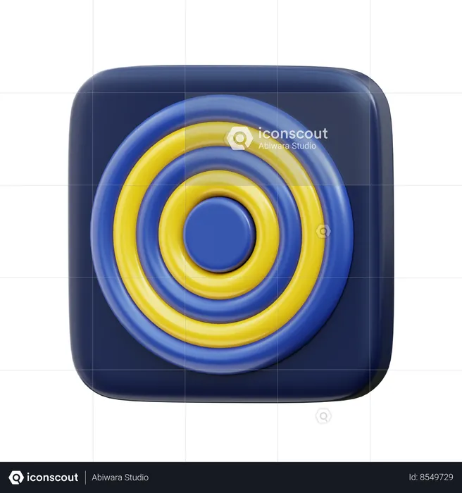 Target  3D Icon