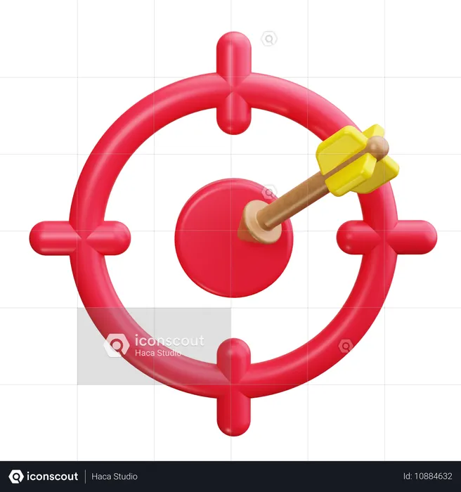 Target  3D Icon