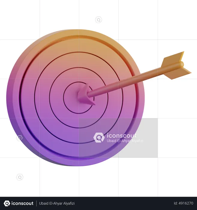 Target  3D Icon