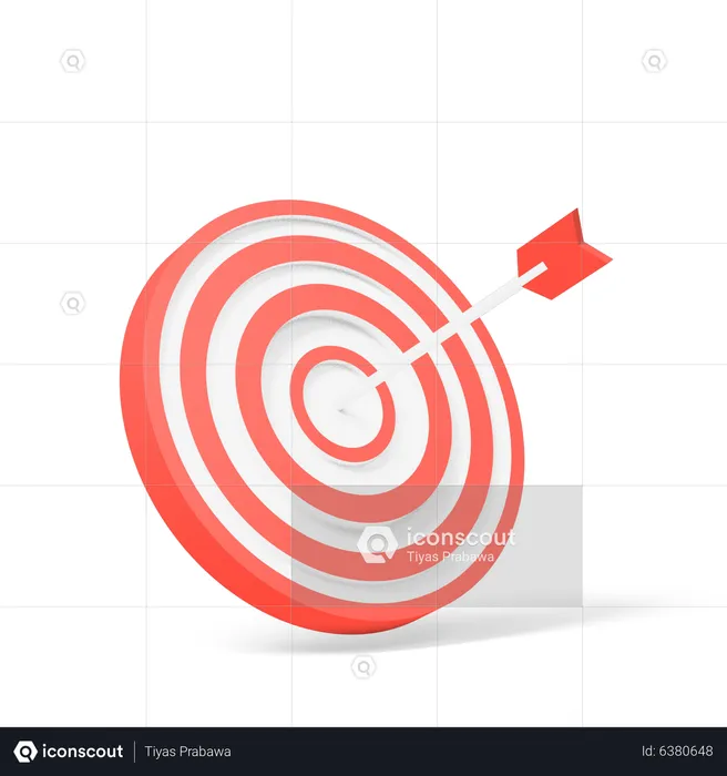 Target  3D Icon