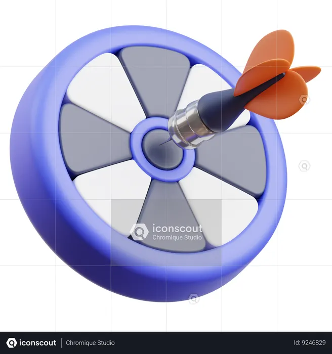 Target  3D Icon
