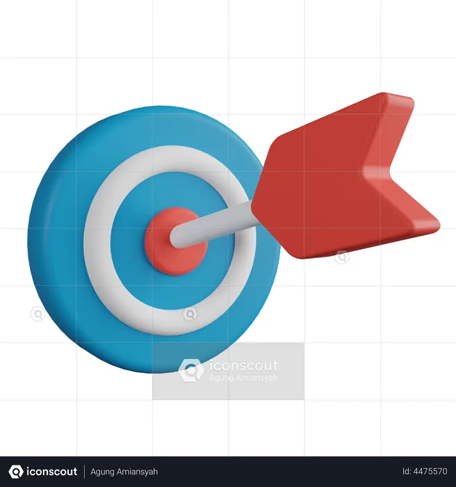 Target  3D Illustration