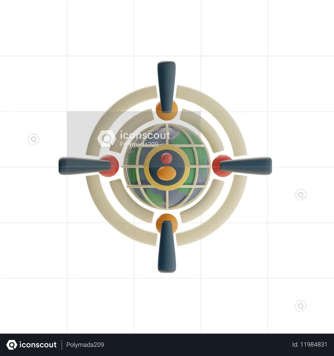 Target Audience  3D Icon