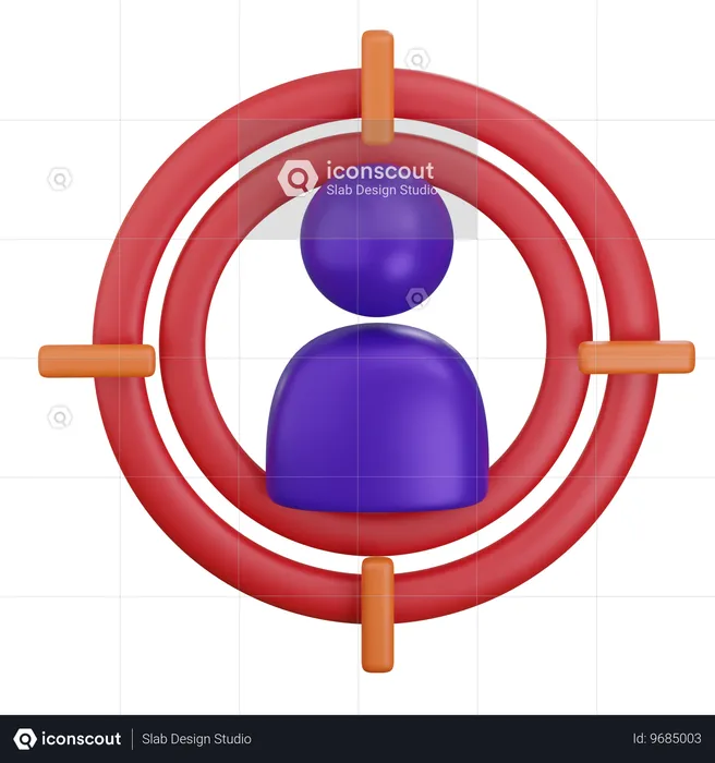Target Candidate  3D Icon