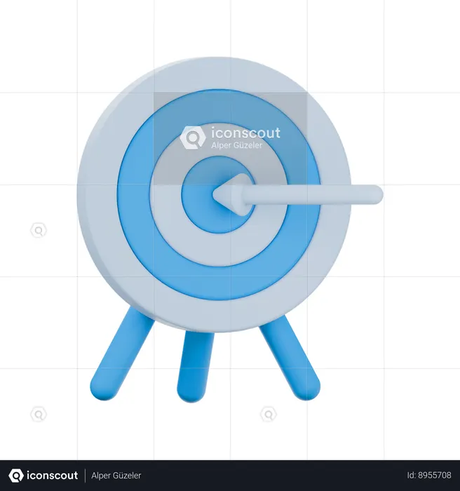 Target Goals  3D Icon