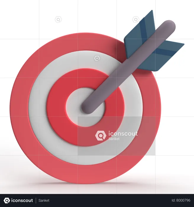 Targeting  3D Icon