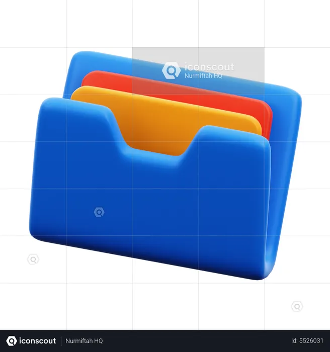 Billetera de tarjeta  3D Icon