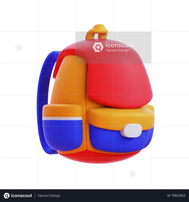 Tasche  3D Icon