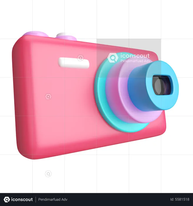 Taschenkamera  3D Icon