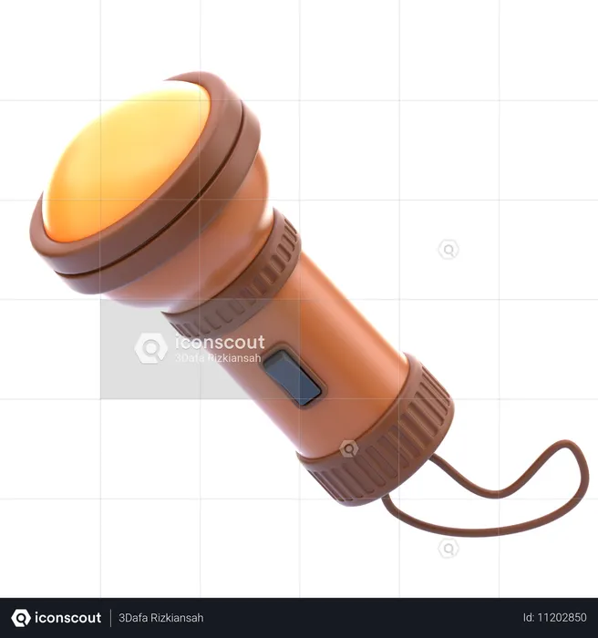 Taschenlampe  3D Icon