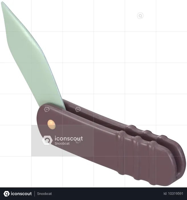 Taschenmesser  3D Icon