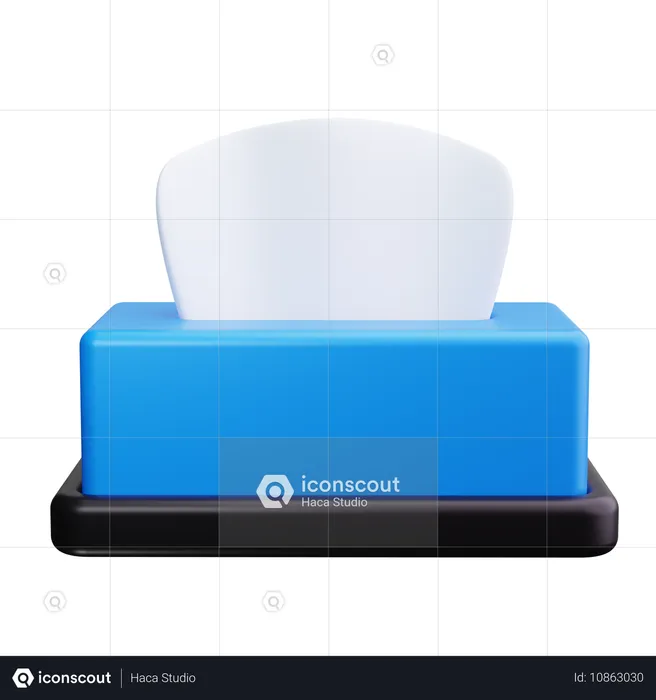 Taschentuchbox  3D Icon