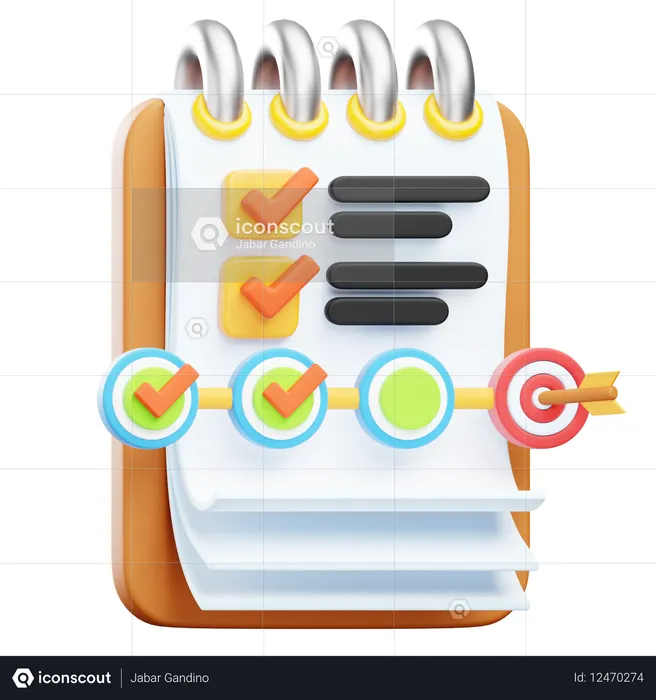Task In Progress  3D Icon