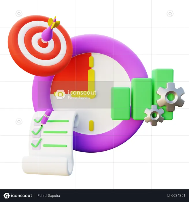 Task Management  3D Icon