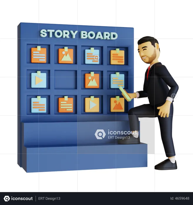 Task Management  3D Illustration