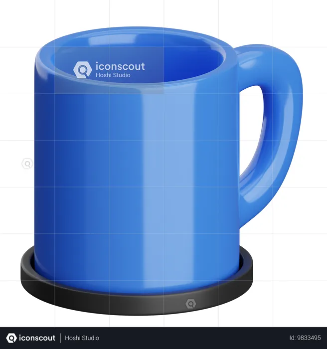 Tasse  3D Icon