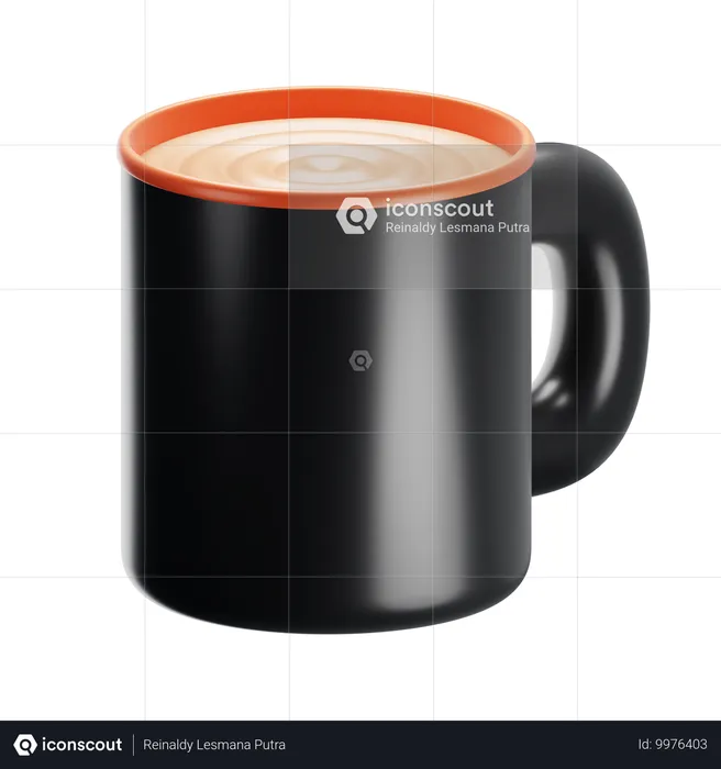 Tasse  3D Icon