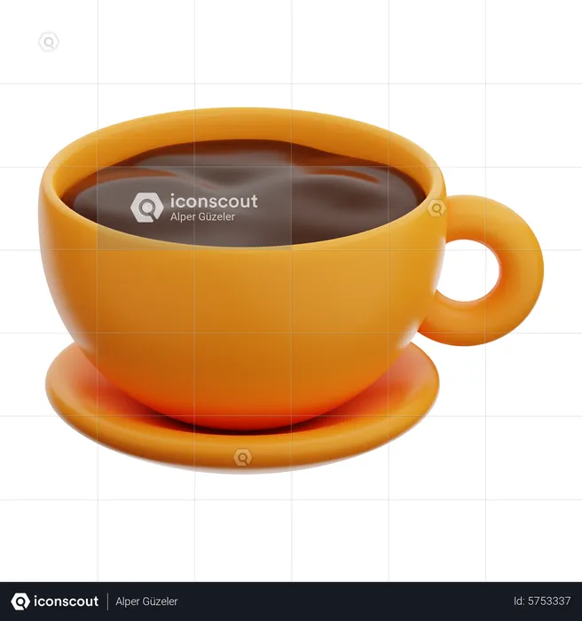 Tasse à café  3D Icon