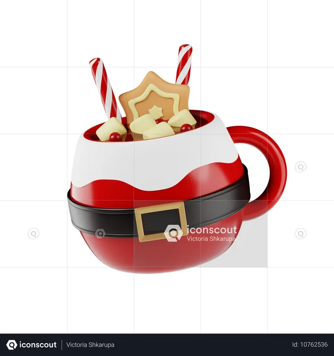 Tasse de cacao  3D Icon