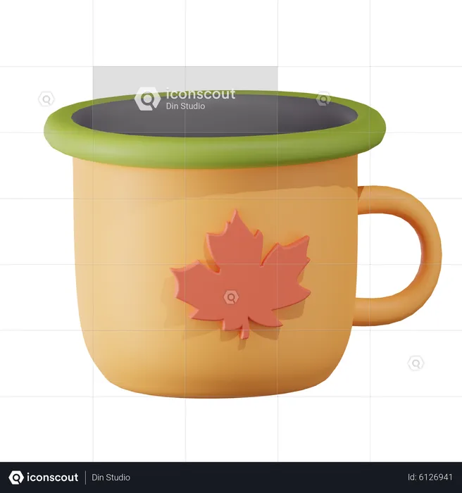 Tasse de camping  3D Icon