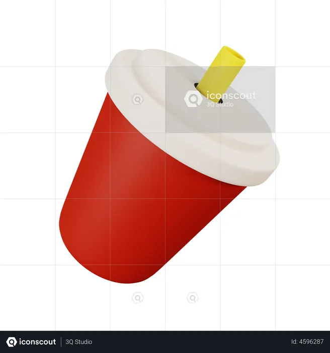 Tasse de cola  3D Icon