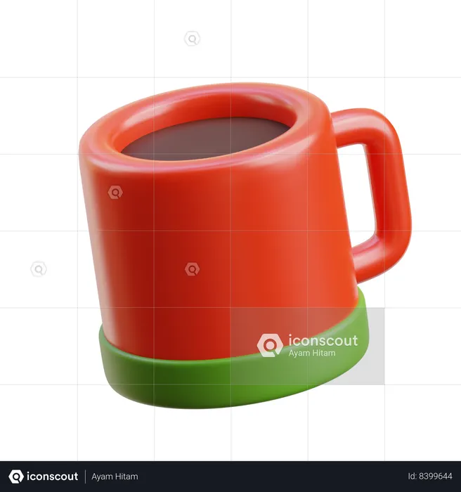 Tasse de Noël  3D Icon