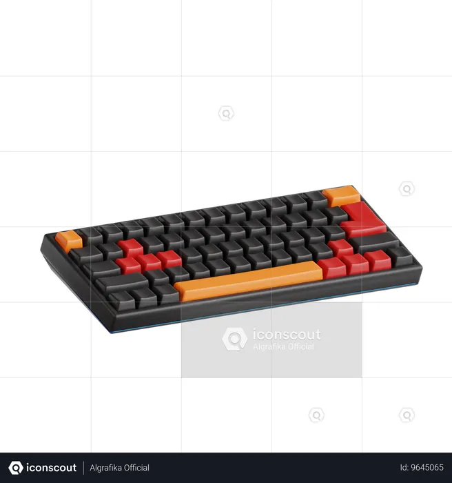 Tastatur  3D Icon