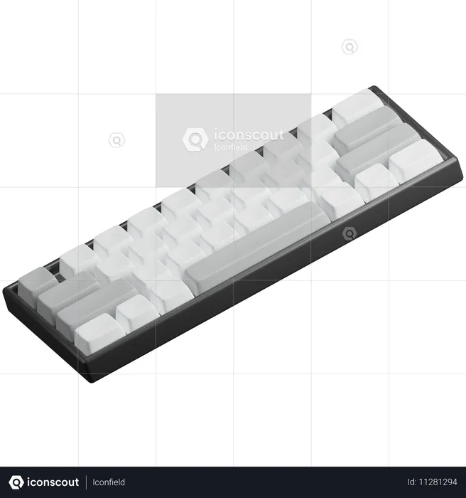 Tastatur  3D Icon