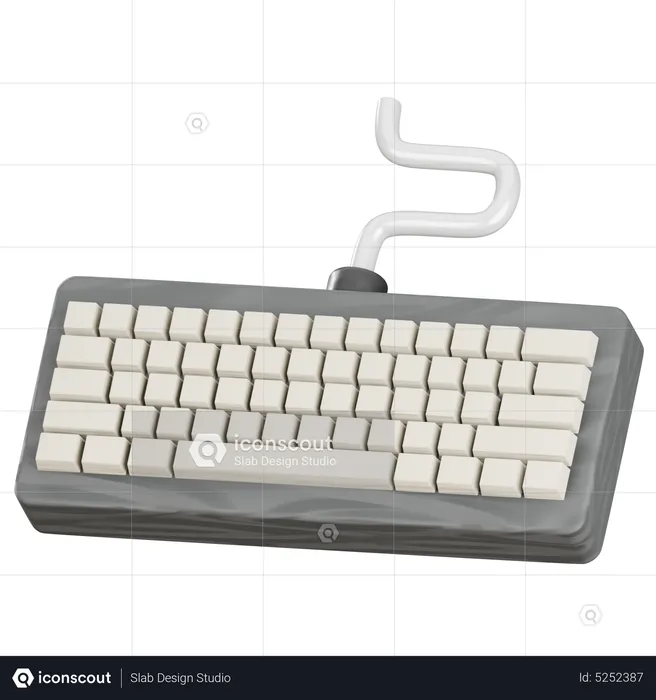 Tastatur  3D Icon