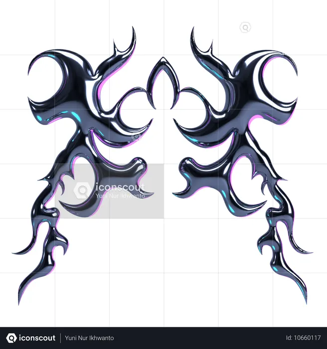 Tatuaje tribal  3D Icon