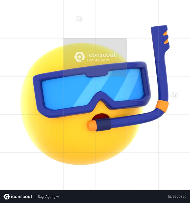 Tauchen Emoji Emoji 3D Icon