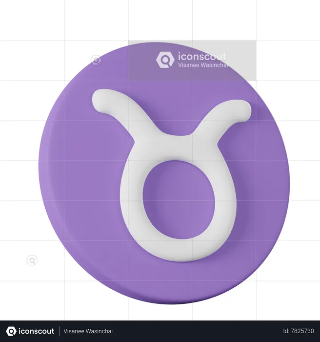 Taurus  3D Icon