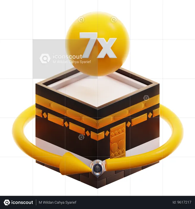 TAWAF  3D Icon