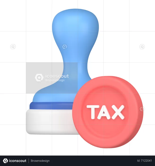 Tax approved  3D Icon