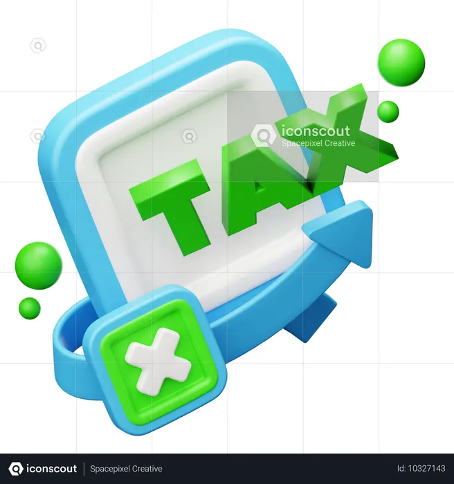 Tax Avoidance  3D Icon