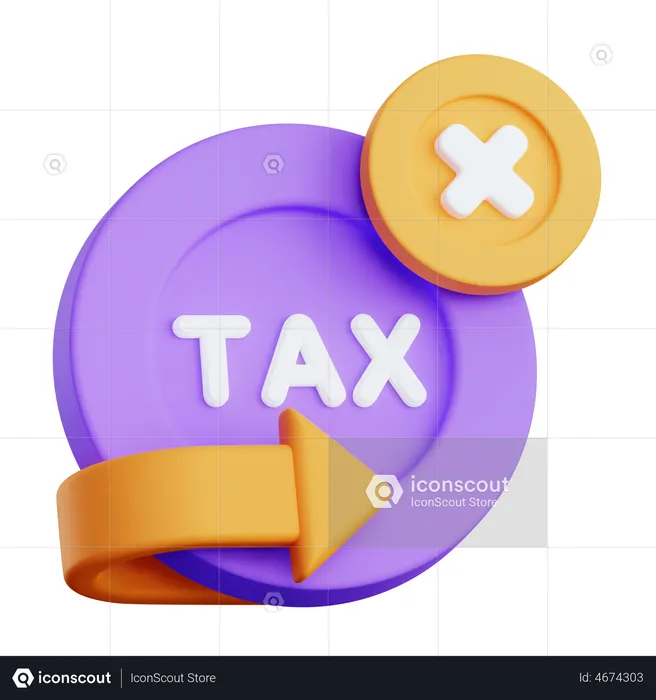 Tax Avoidance  3D Illustration