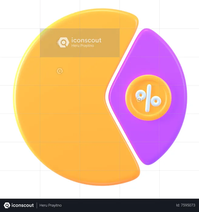 Tax Chart  3D Icon