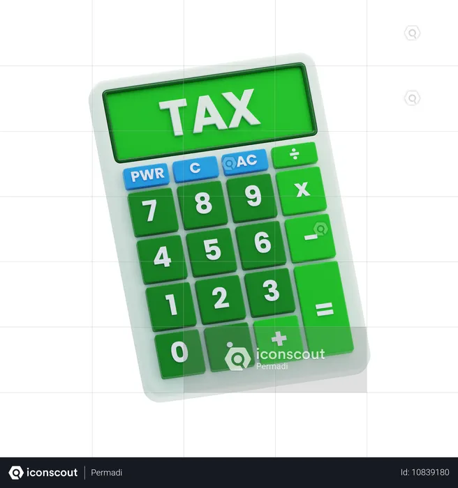 Tax Optimization  3D Icon