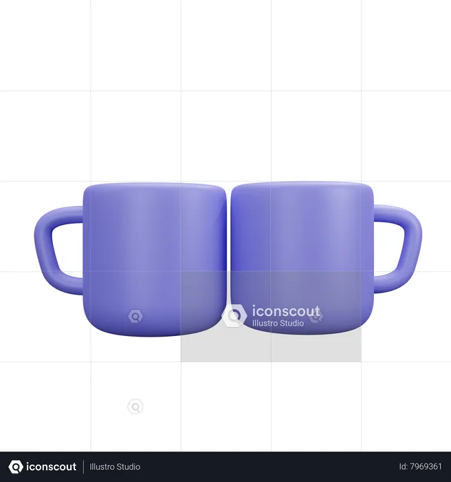 Taza  3D Icon