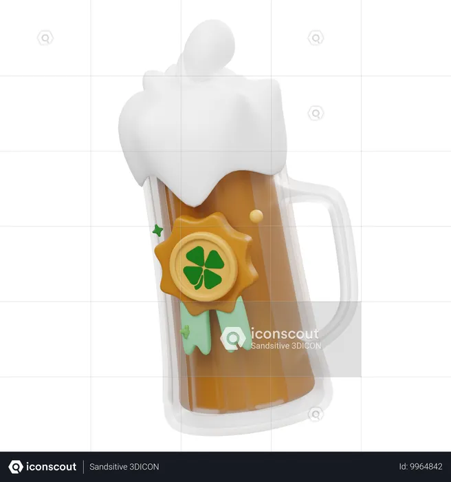 Jarra de cerveza  3D Icon