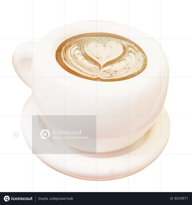 Taza de café  3D Icon