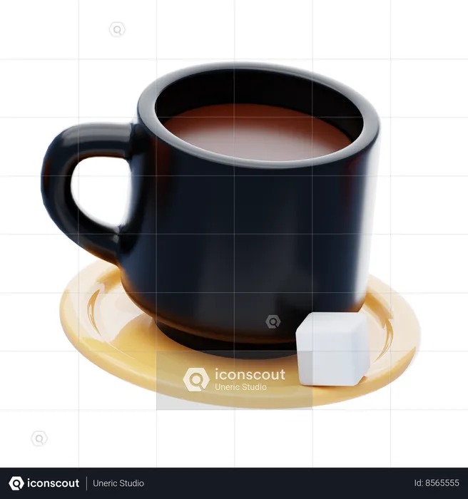 Taza de café  3D Icon