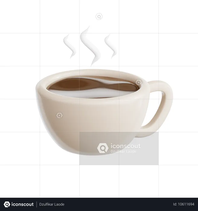 Taza de café  3D Icon