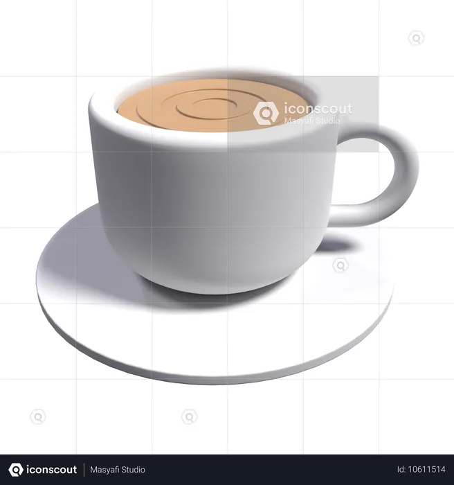 Taza de café  3D Icon